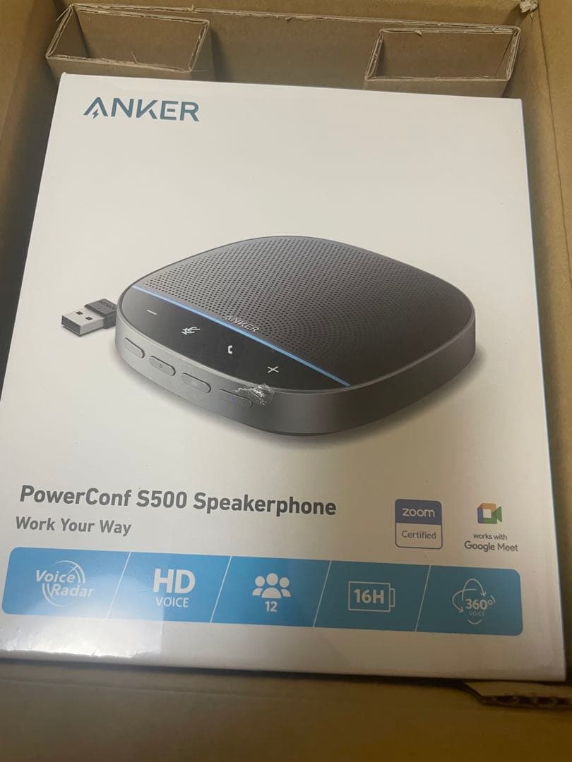 ANKER powerconf s500 スピーカーフォン