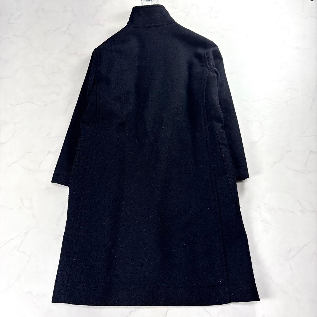 MHL. ダッフルコート スタンドカラー マーガレットハウエル ネイビー