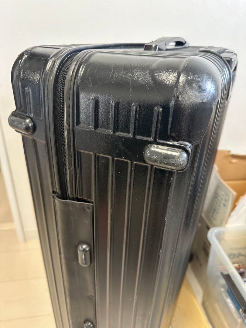 RIMOWA SALSA 104L 黒 キャリーカート ヒビありジャンク