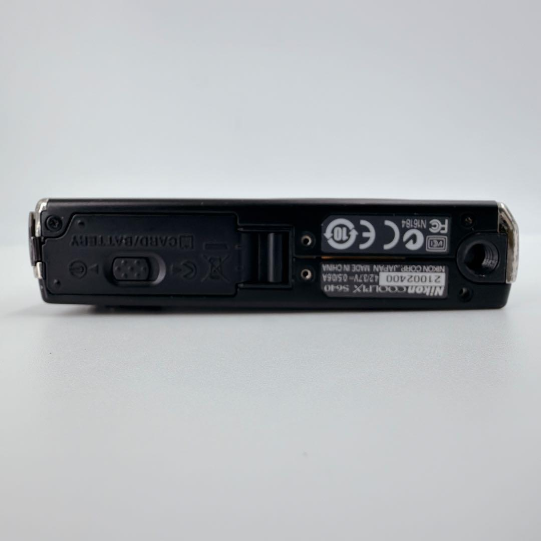 【付属品有り】Nikon COOLPIX S640 ブラック 887