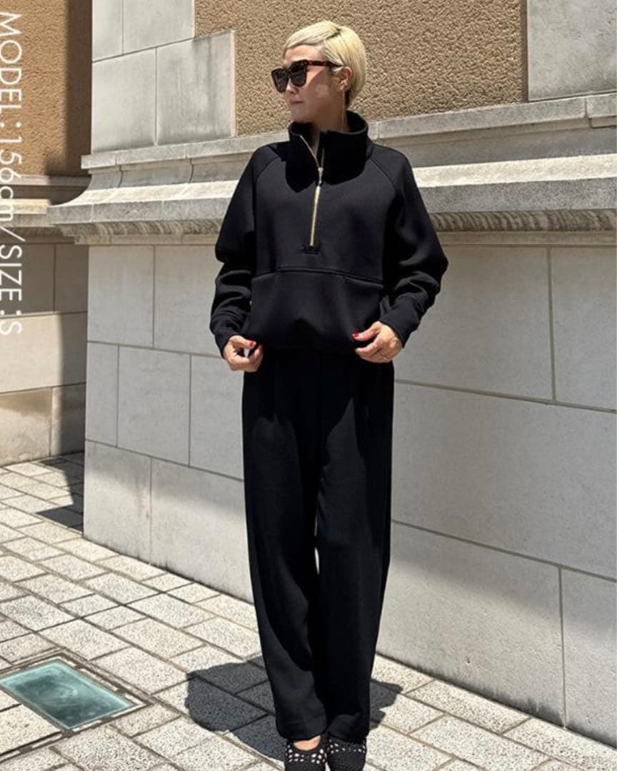 JENNE 日本製スタンド衿ウエア