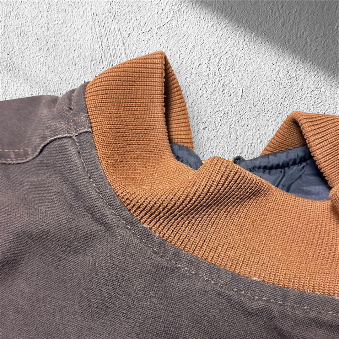 Carhartt ダックベスト V02 ダークブラウン メキシコ製 XLサイズ