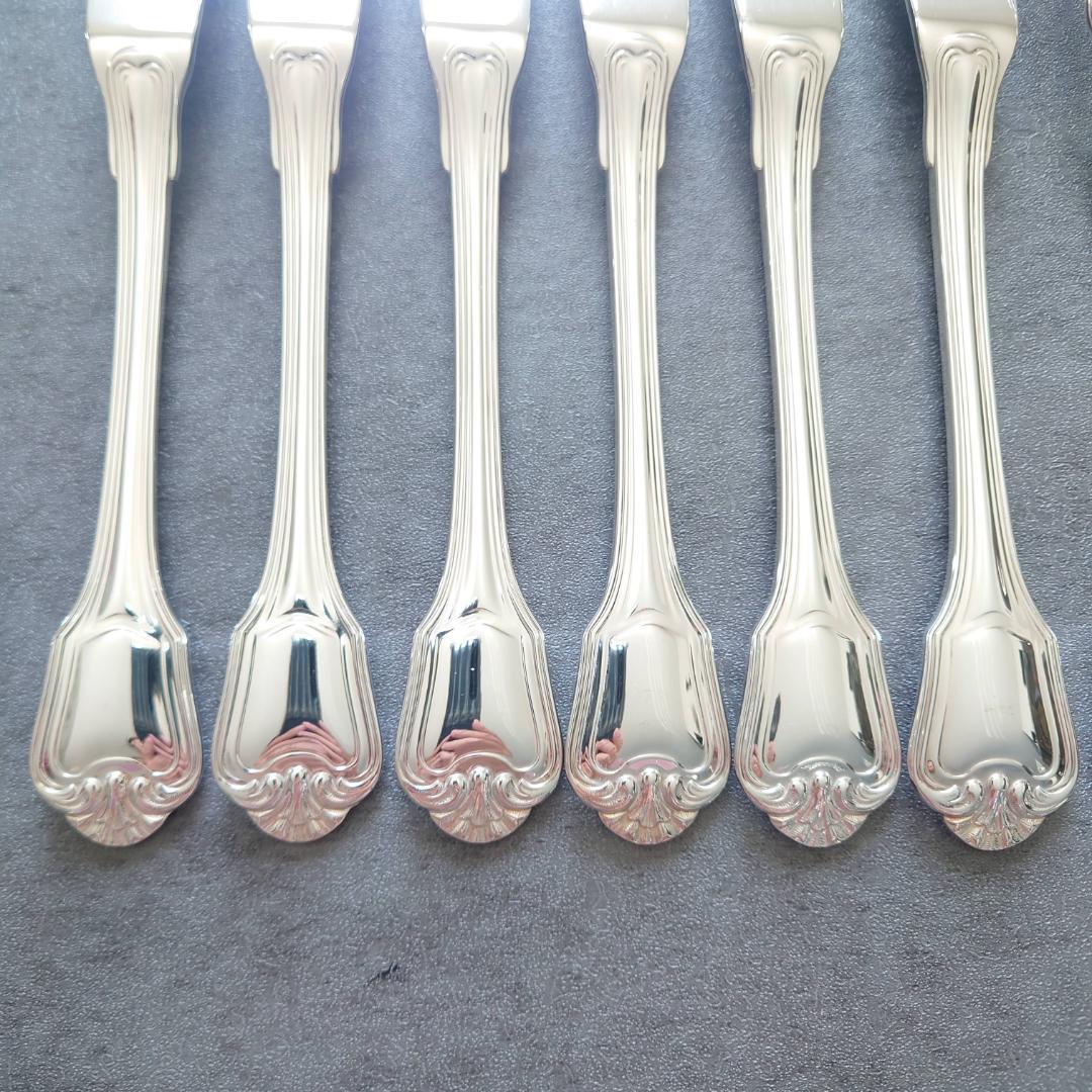 希少 極美品 クリストフル ポートロイヤル フィッシュ ナイフ フォーク 12点