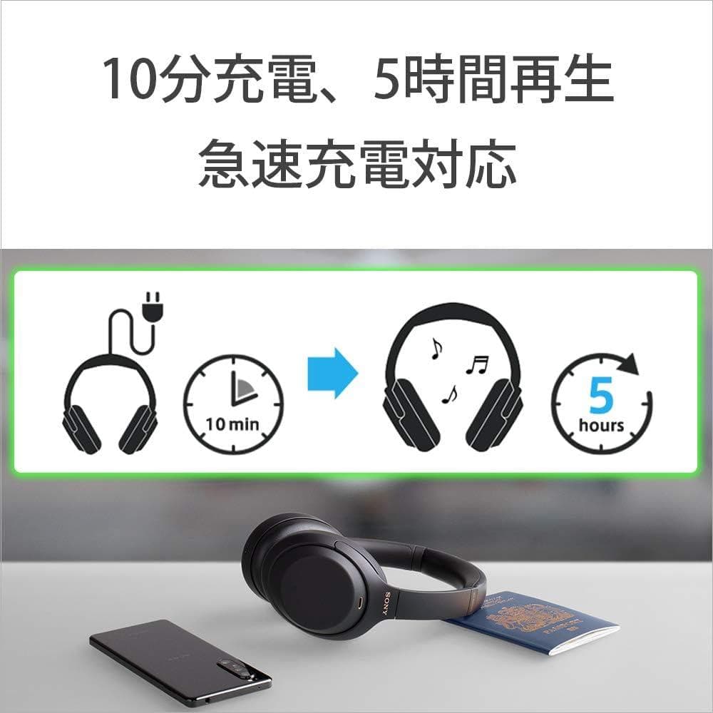 Sony WH-1000XM4 ワイヤレスノイズキャンセリングヘッドホン