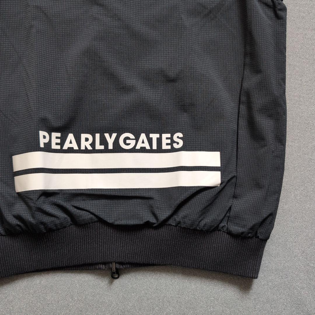 【美品】パーリーゲイツゴルフ　ナイロン　ニット　リバーシブルフルジップベスト