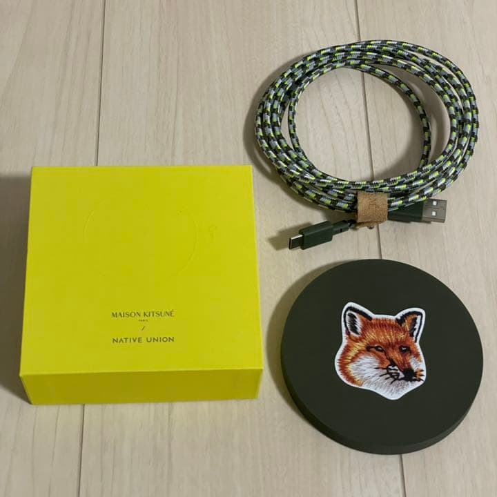 NATIVE UNION ワイヤレス充電パッド MAISON KITSUNÉ