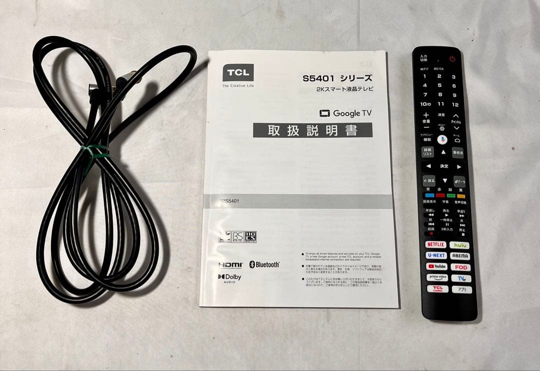 ②24年製　TCL 液晶カラーテレビ　2Kスマート液晶テレビ　S5401