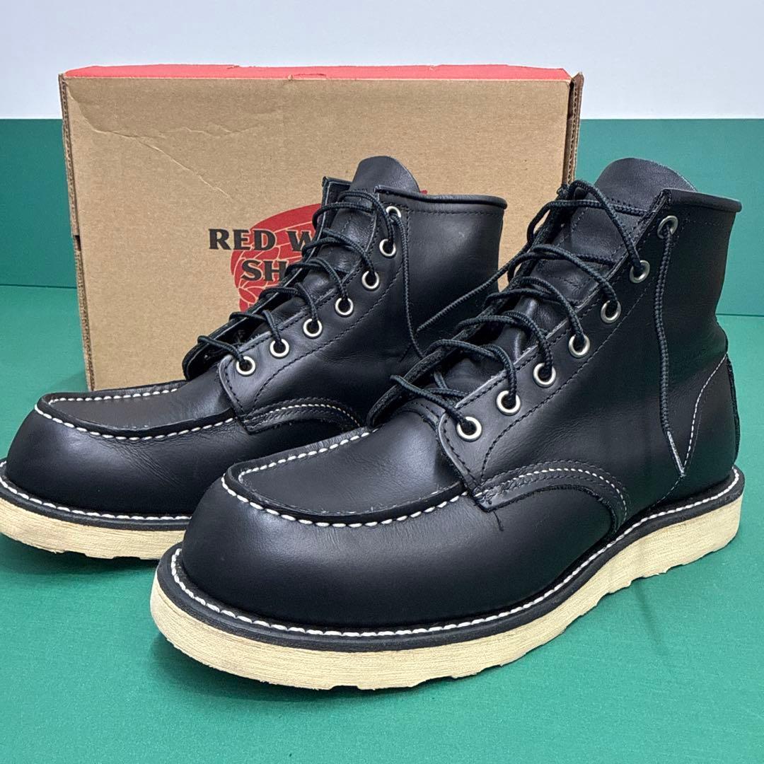 RED WING 8179 黒 モックUS8E USA製　2010年製　箱付き