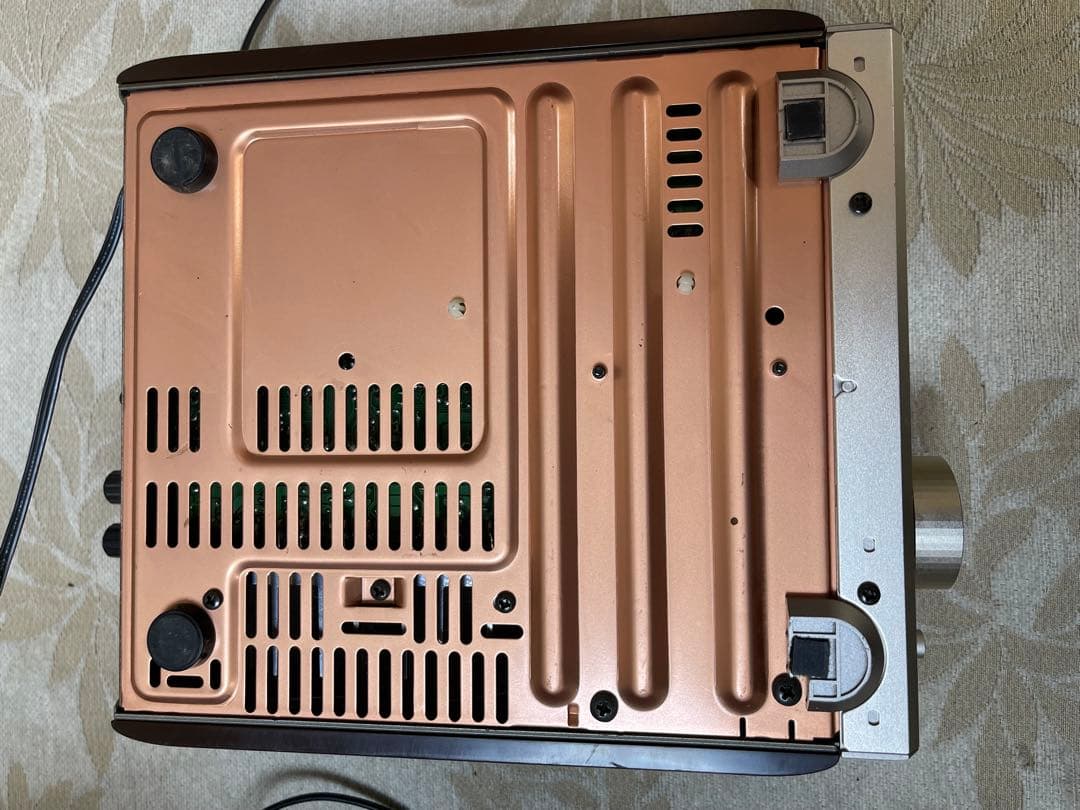 KENWOOD CD・カセットデッキ ゴールド ジャンク