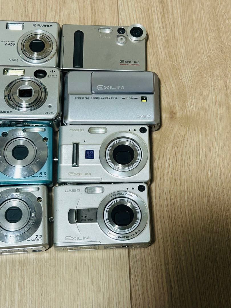コンパクトデジタルカメラセットジャンク