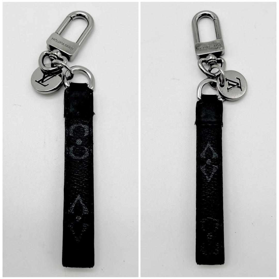 ルイヴィトン ポルトクレ・ドラゴンヌ キーホルダー モノグラム エクリプス