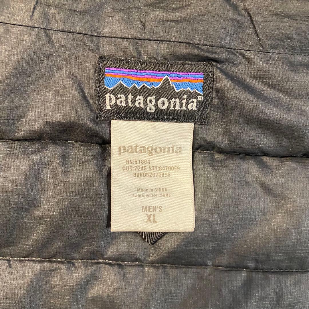 Patagonia ダウンセーターフーディー ブラック XL 2009年製