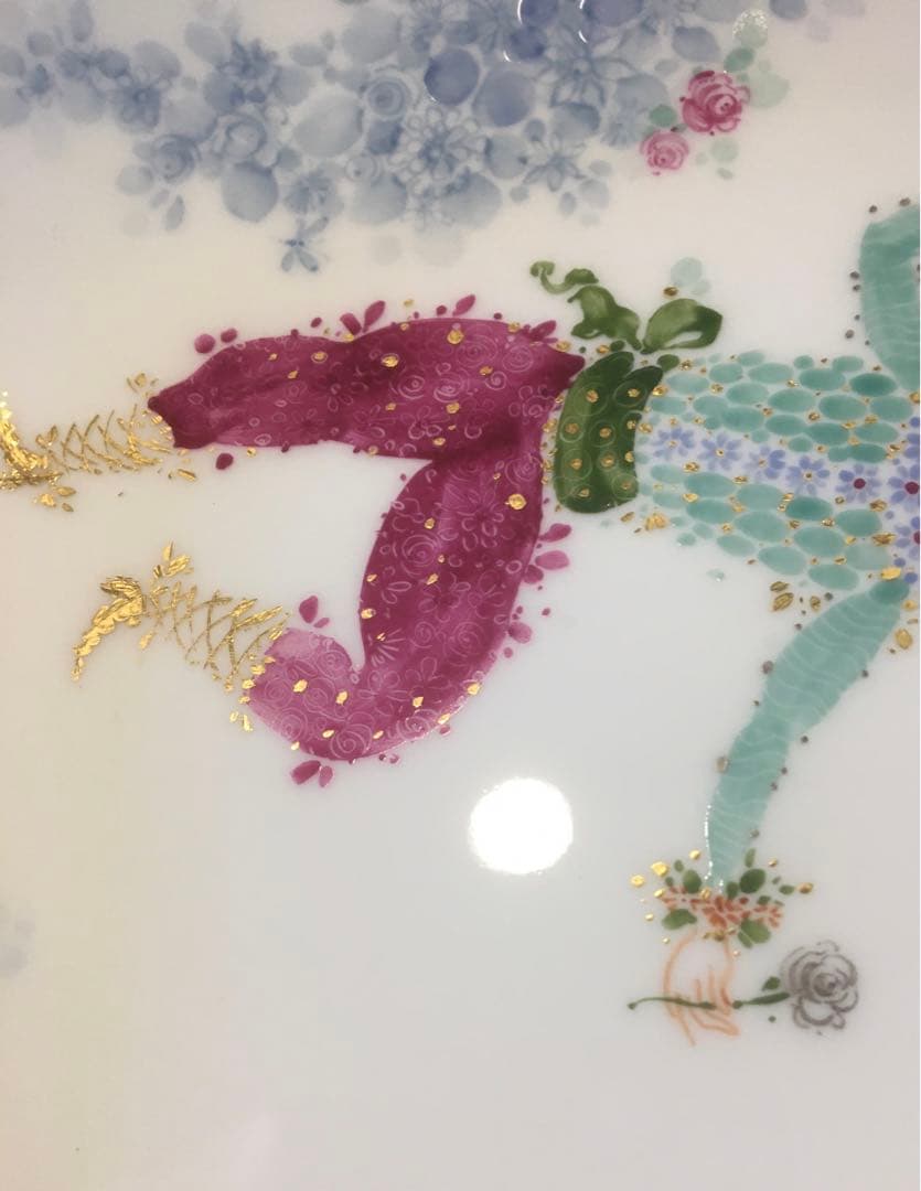 ⭐️マイセンお箱⭐️真夏の夜の夢No.6プレート１８ｃｍ