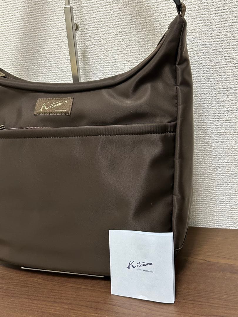 ☆キタムラ☆斜め掛け ショルダーバッグ R-0740 チョコ(ブラウン)
