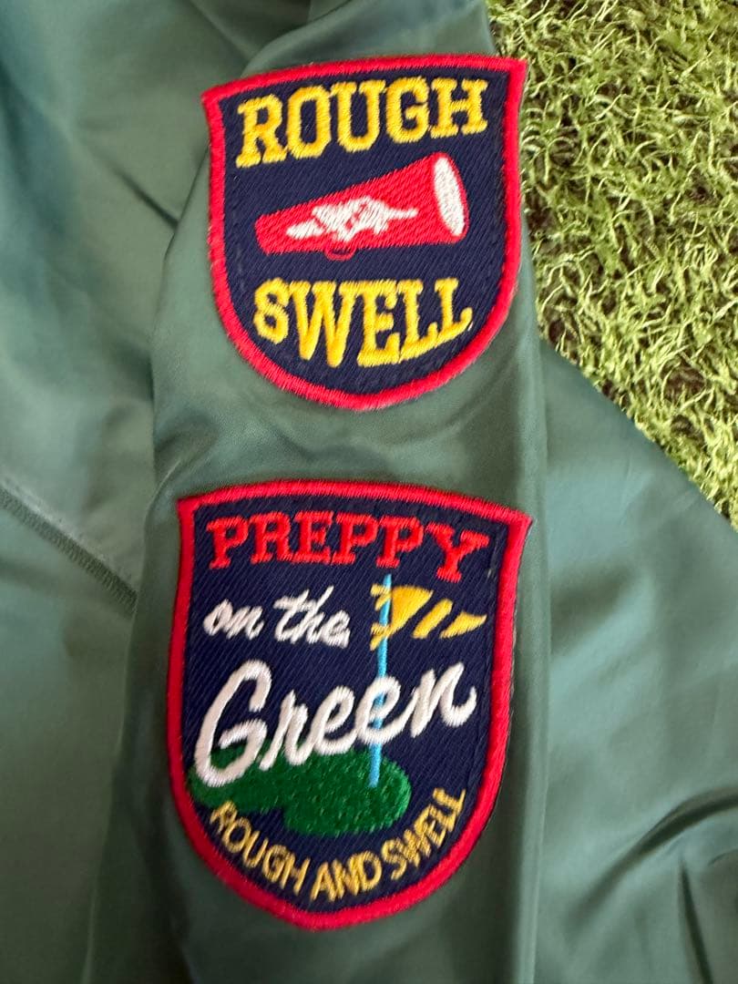 新品正規品【ROUGH&SWELL/M】ナイロンスニードプルオーバーブルゾン