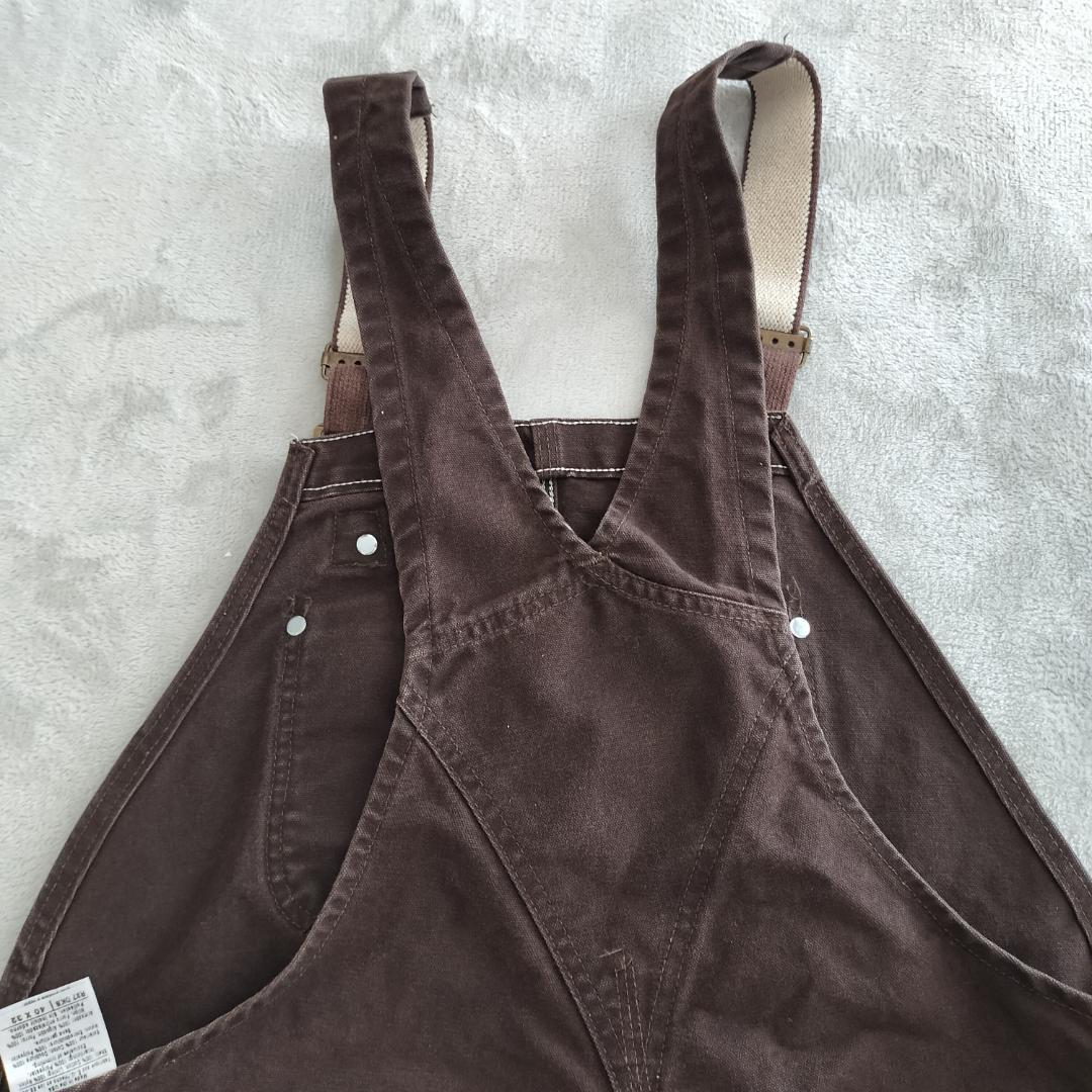 やなさん^_^USA製 00s カーハート ダブルニー オーバーオーR27