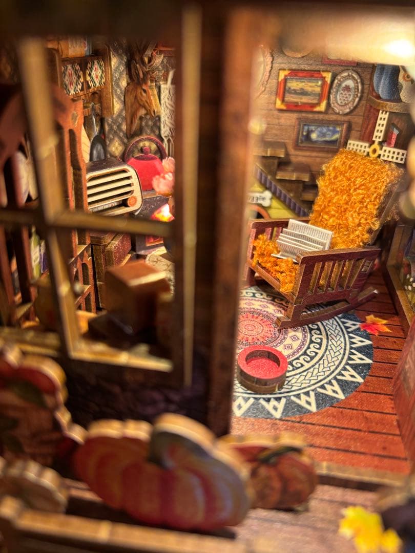 値下げ 黄昏のコテージ ブックヌック 完成品