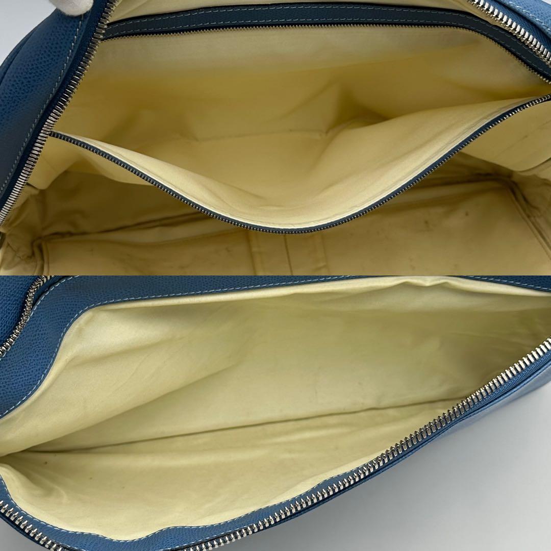 高級✨ Valextra ダブルハンドル ブリーフケース A4◎ 大容量