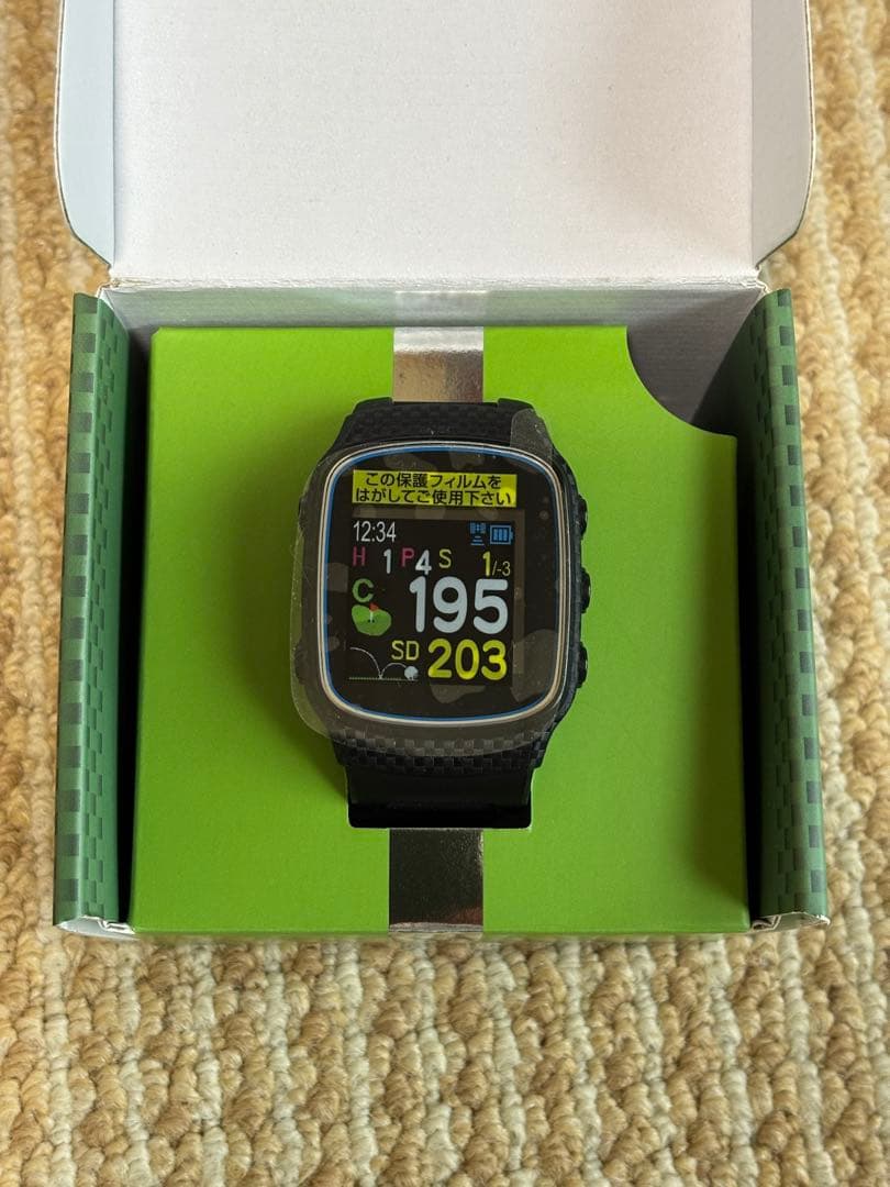 GOLF WATCH NORM II GPS機能付き