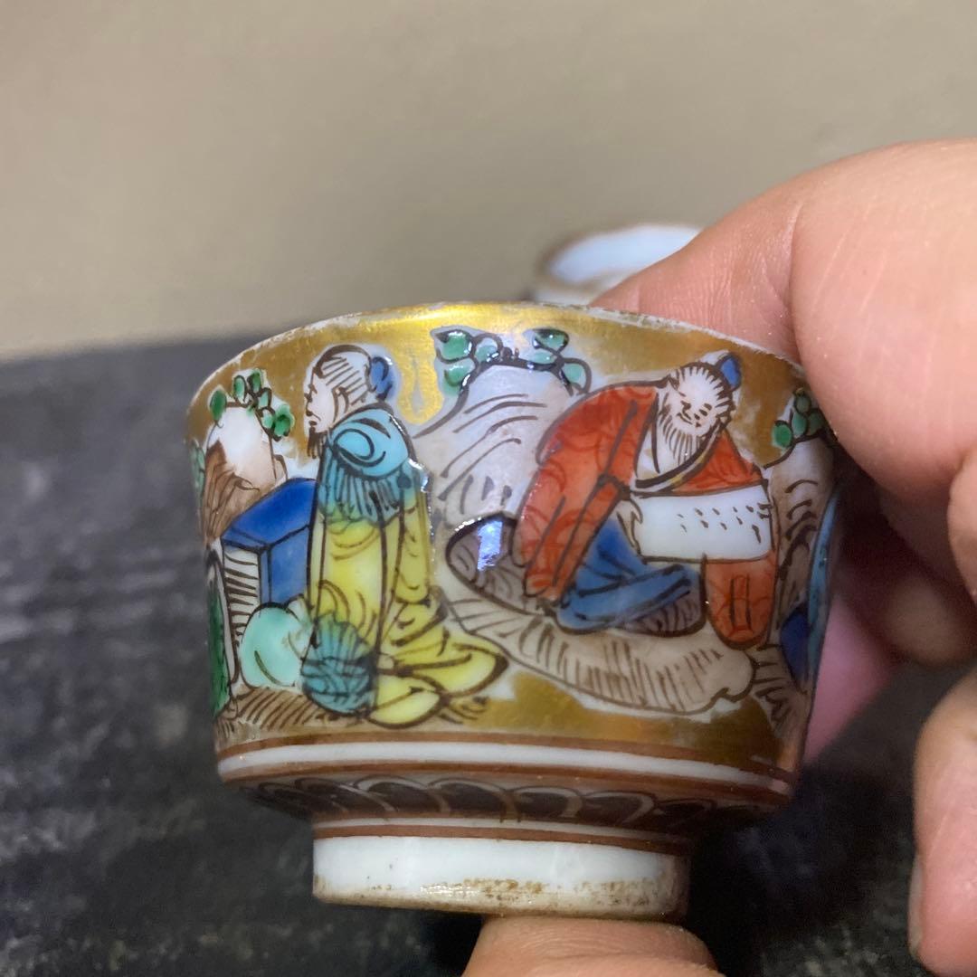 高橋道八　煎茶器5脚セット