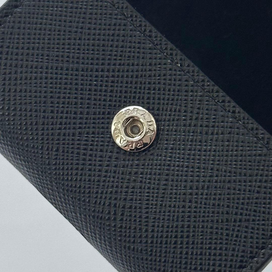 【美品】PRADA AirPods ケース サフィアーノトライアングル