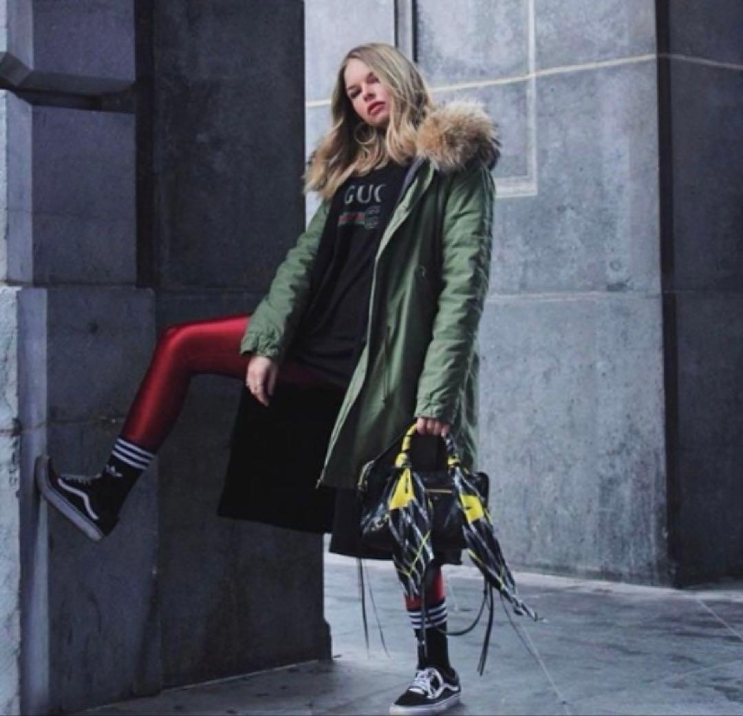 Mr&Mrs Italy 極上ラクーン&コヨーテ モッズコート XXS