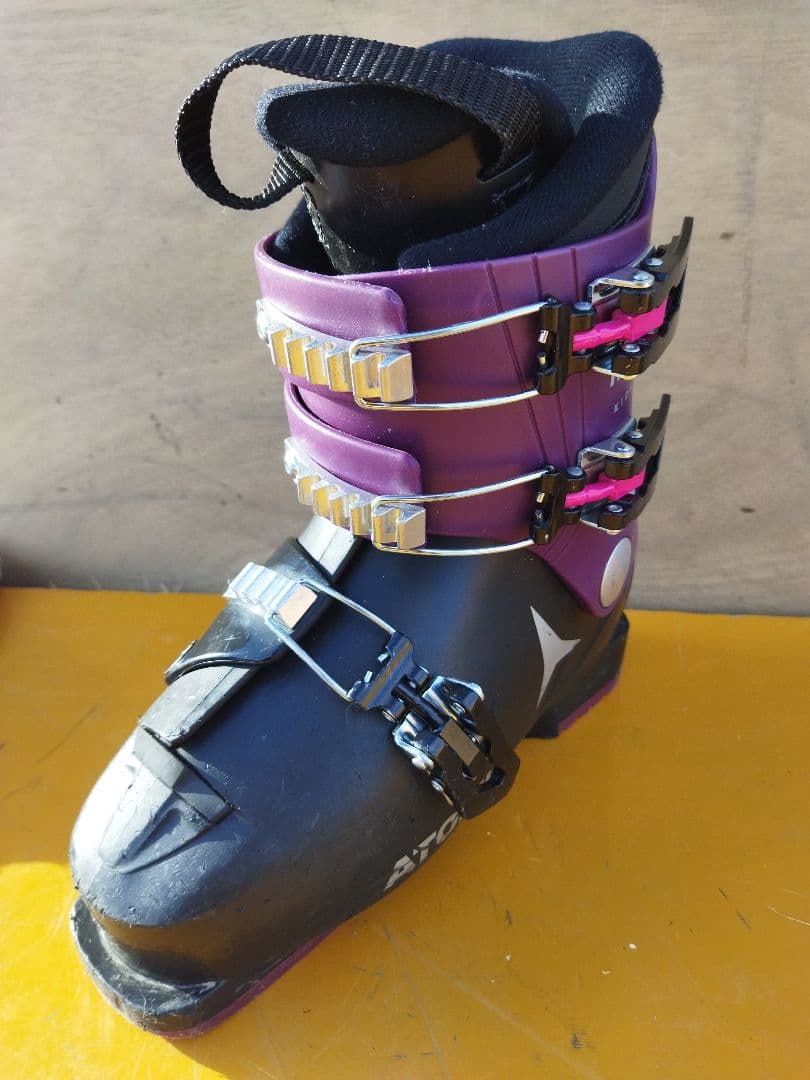 Atomic　アトミック　子ども用　スキーブーツ 紫/黒 21 21.5cm