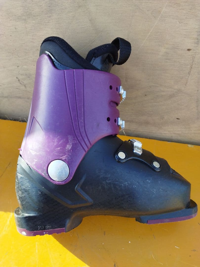 Atomic　アトミック　子ども用　スキーブーツ 紫/黒 21 21.5cm
