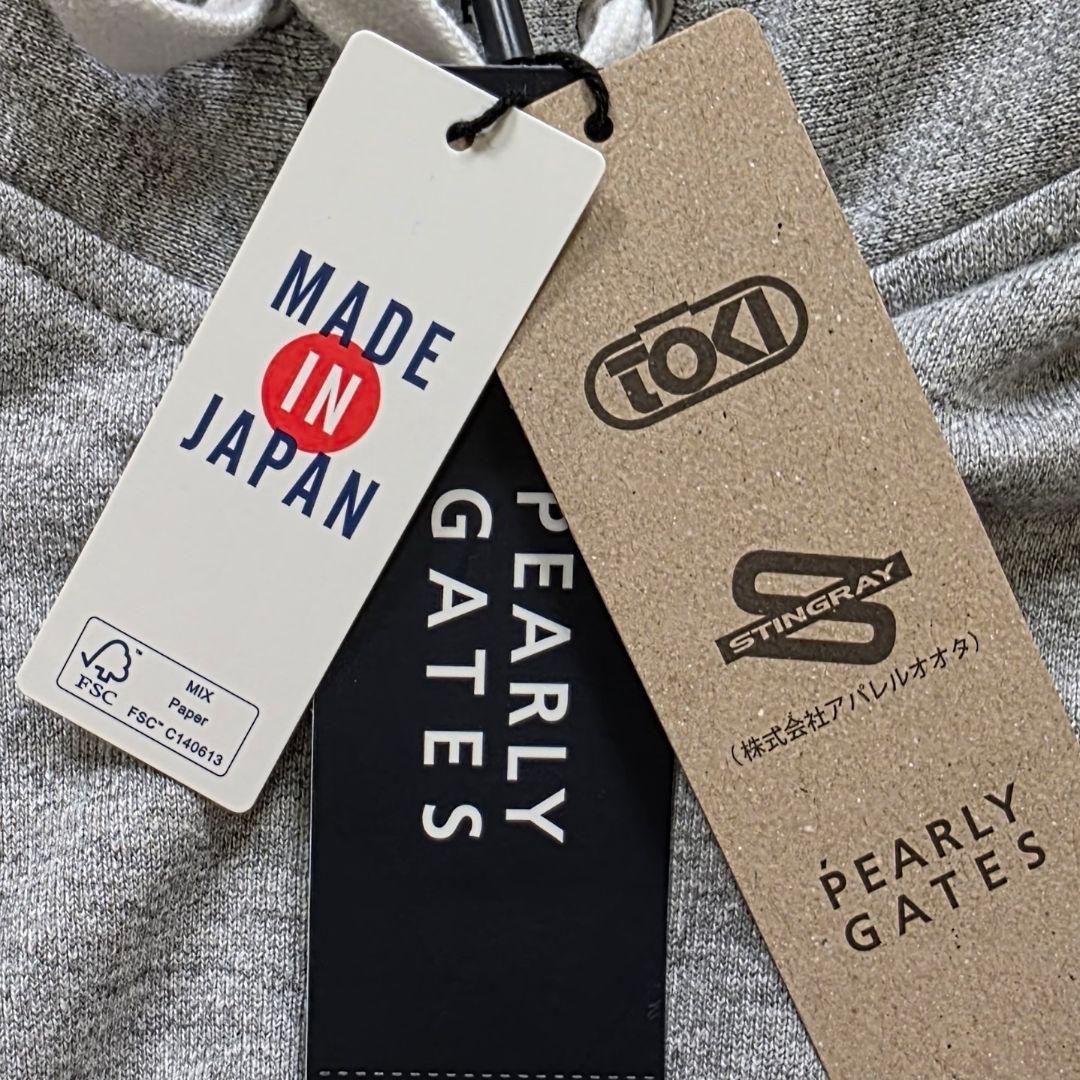 ★新品正規品パーリーゲイツ メンズフルジップフーディ6(LL) 定価35200円