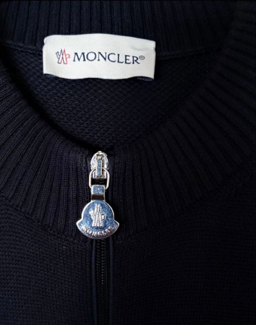 【美品】Moncler kids ニットダウンカーディガン　140cm