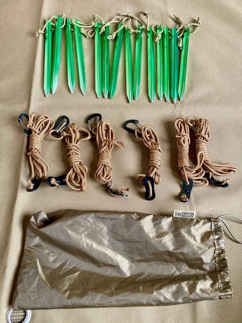 ワンティグリス パップテント アウトバックリトリート グランドシート付