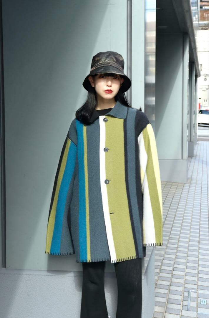 PERVERZE ブランケットコート