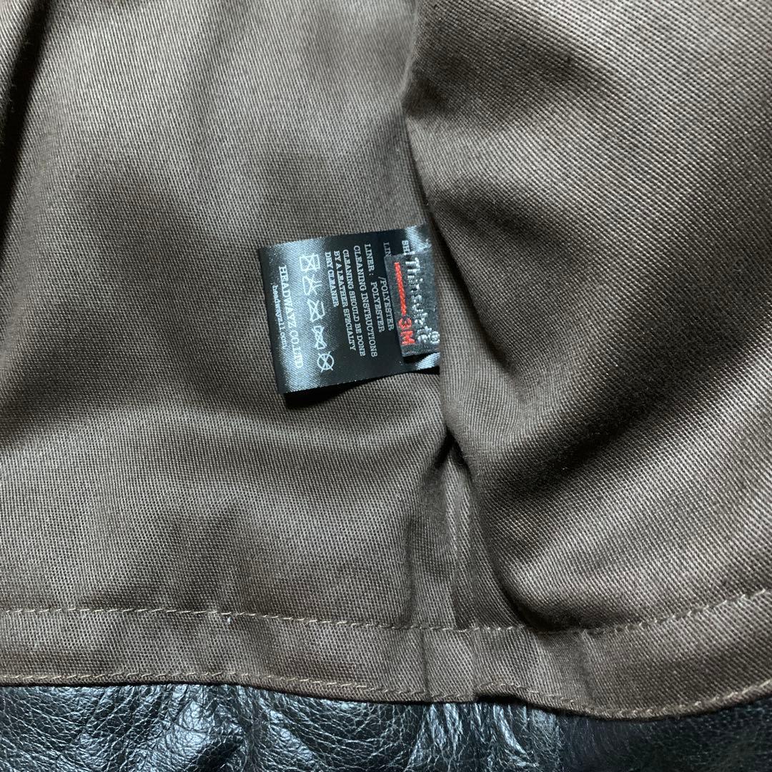 Vin&age レザーダウンベスト type:VLJ5 サイズ38