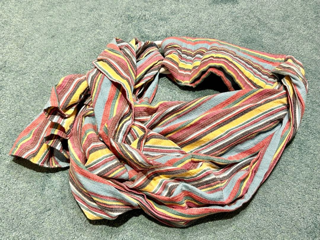 【値下げ】アッキースリング ackeysling ストライプ スリング 抱っこ紐