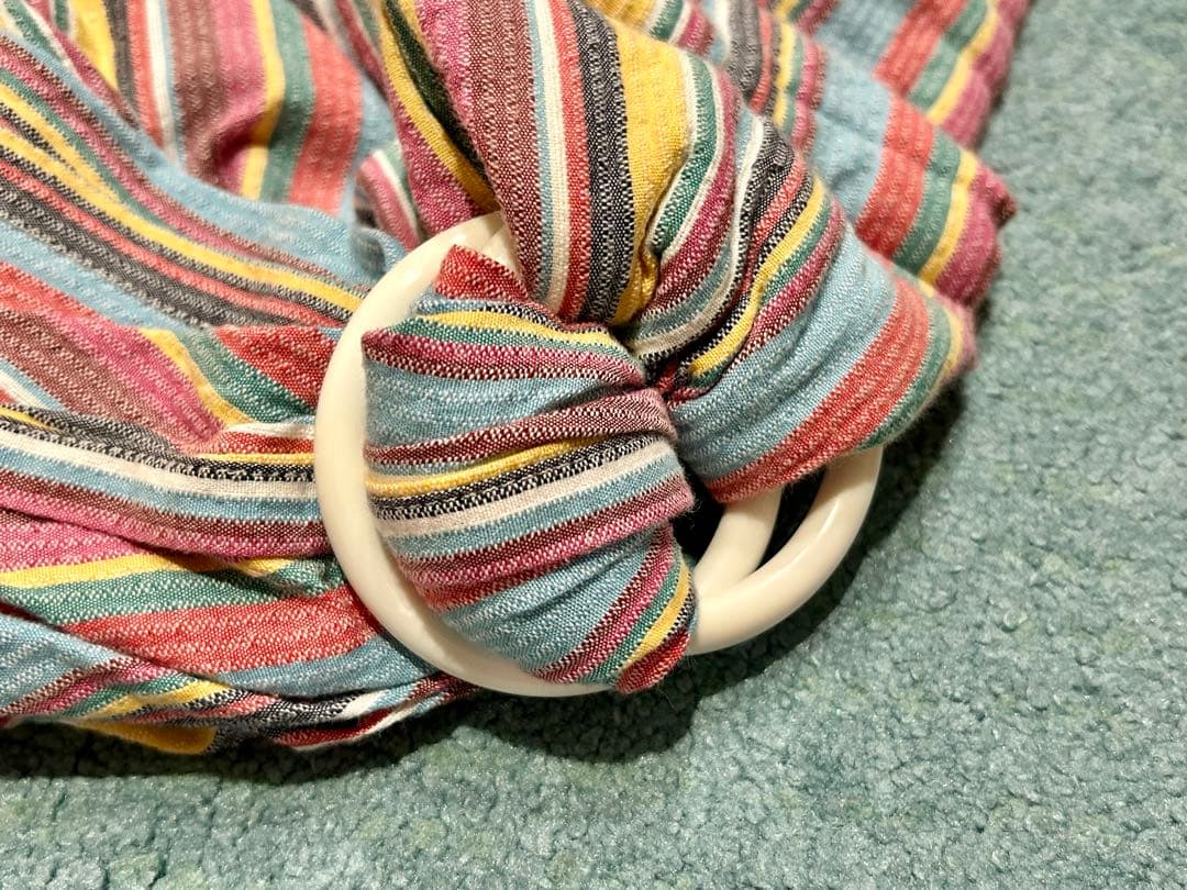 【値下げ】アッキースリング ackeysling ストライプ スリング 抱っこ紐