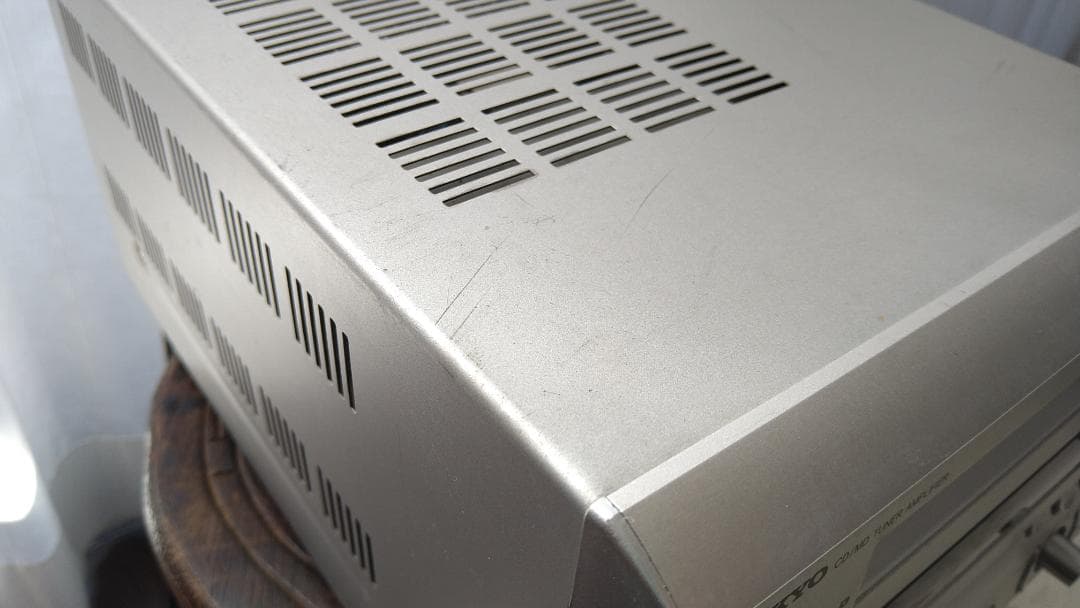 ONKYO FR-7GX （CD/MD チューナーアンプ）動作品