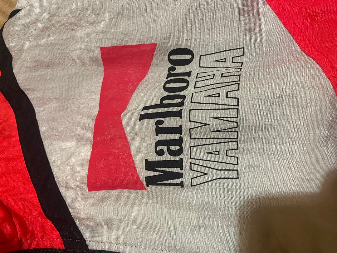 Marlboro YAMAHAナイロンジャケット マルボロ　ヤマハ