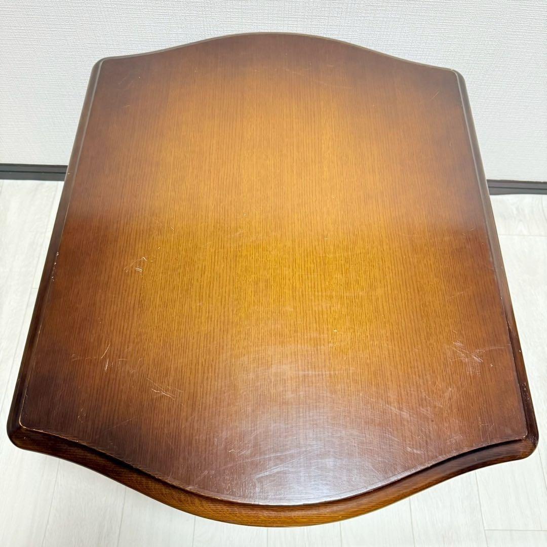 飛騨産業 キツツキマーク　サイドテーブル コーヒーテーブル レトロ 飛騨家具