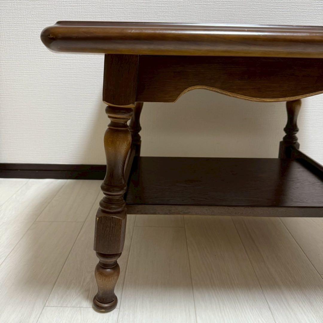 飛騨産業 キツツキマーク　サイドテーブル コーヒーテーブル レトロ 飛騨家具