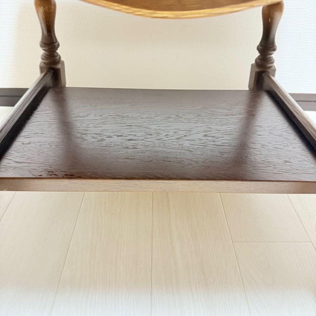 飛騨産業 キツツキマーク　サイドテーブル コーヒーテーブル レトロ 飛騨家具