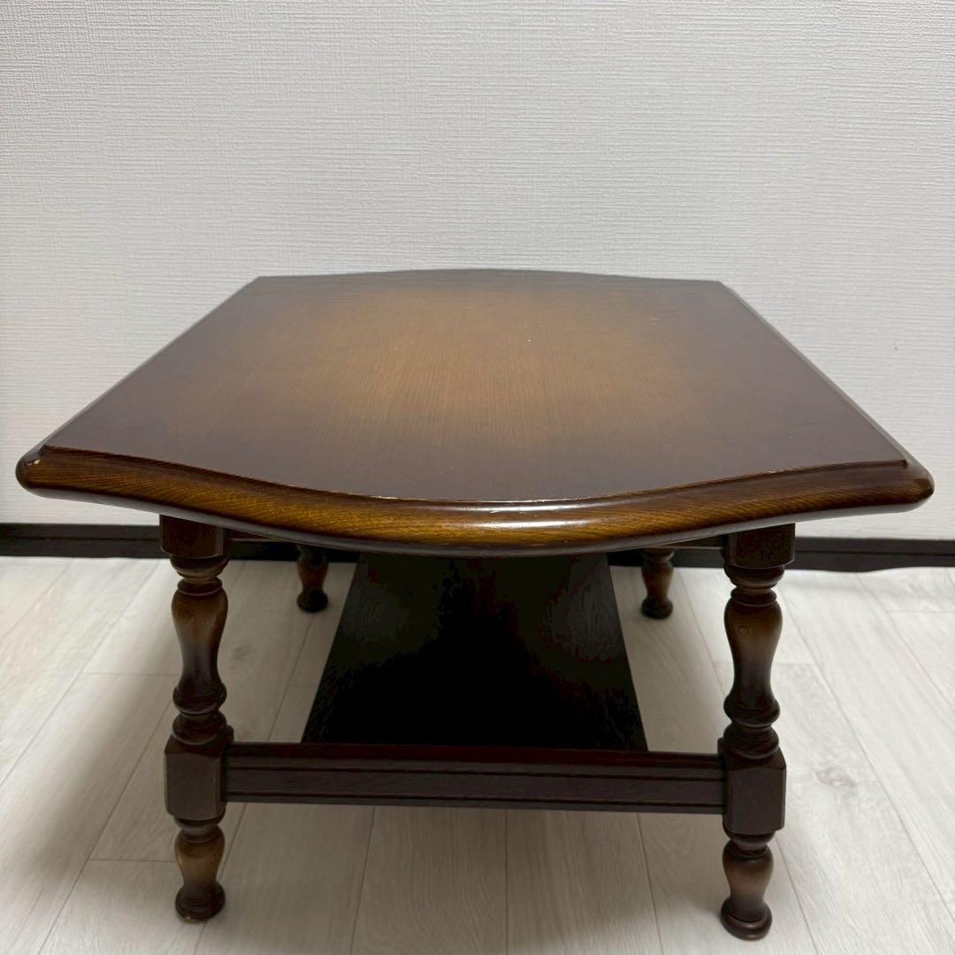 飛騨産業 キツツキマーク　サイドテーブル コーヒーテーブル レトロ 飛騨家具