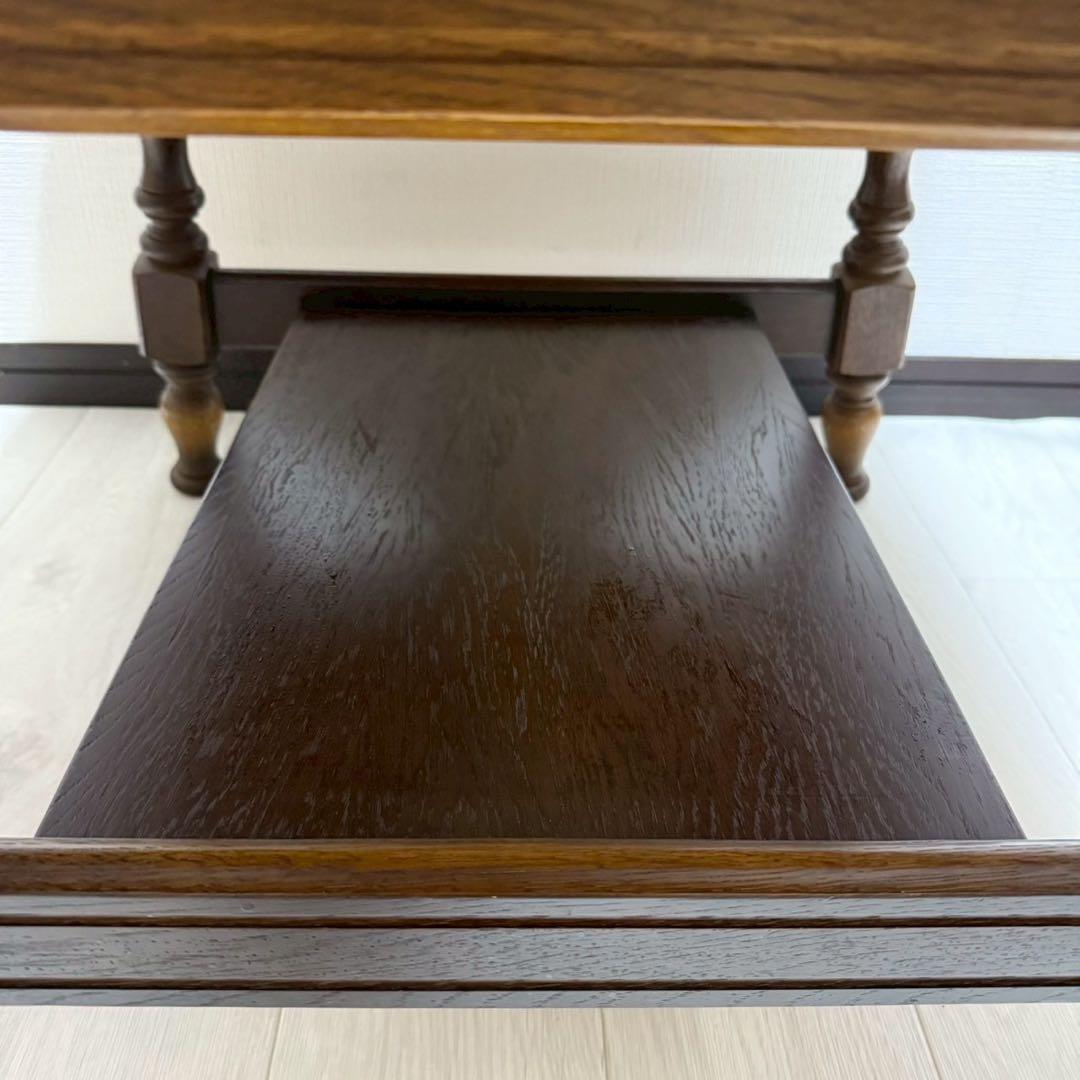 飛騨産業 キツツキマーク　サイドテーブル コーヒーテーブル レトロ 飛騨家具