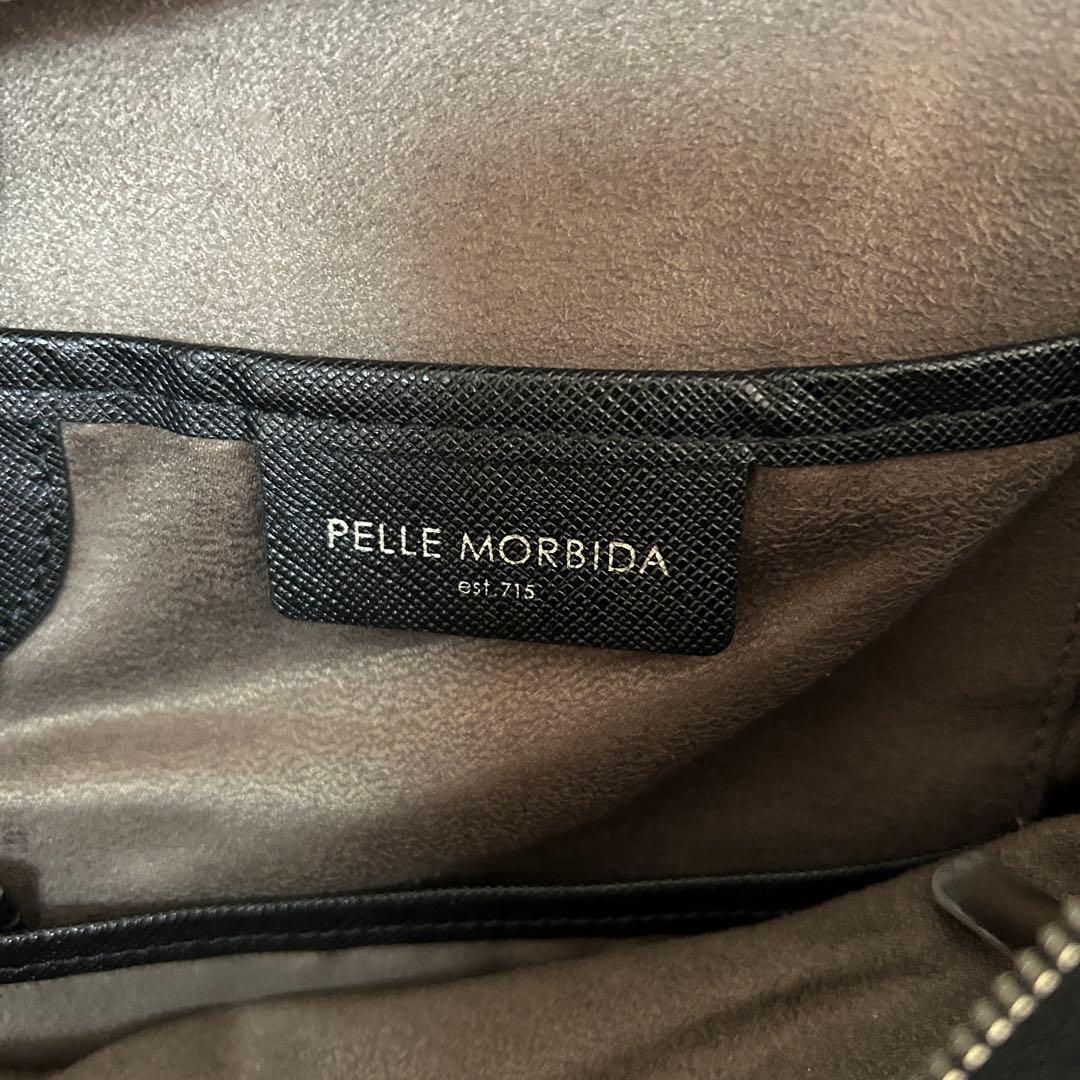 ⭐️極美品⭐️2室 ペッレモルビダ キャピターノ ビジネスバッグ メンズ ブラック