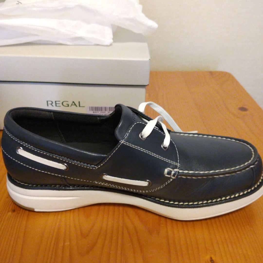 ネイビー リーガルWalker シューズ 25.5