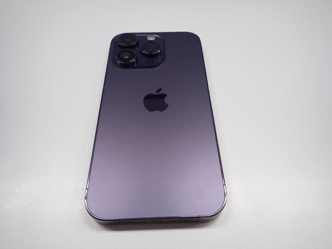 【ジャンク】Apple iPhone 14 Pro パープル 本体