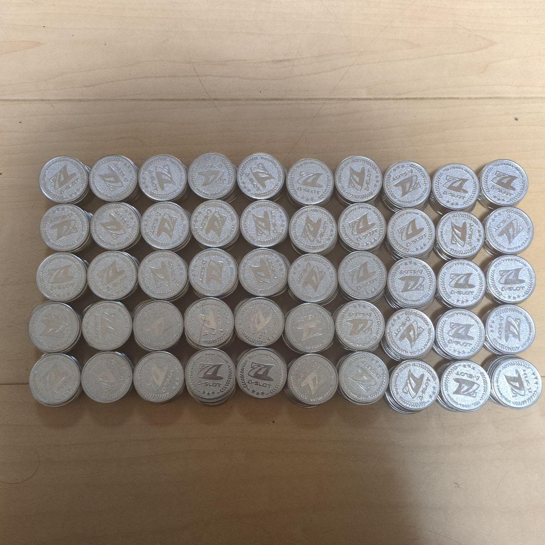 RHN.A-SLOTメダル500枚.ジャグランプ.ドル箱2個