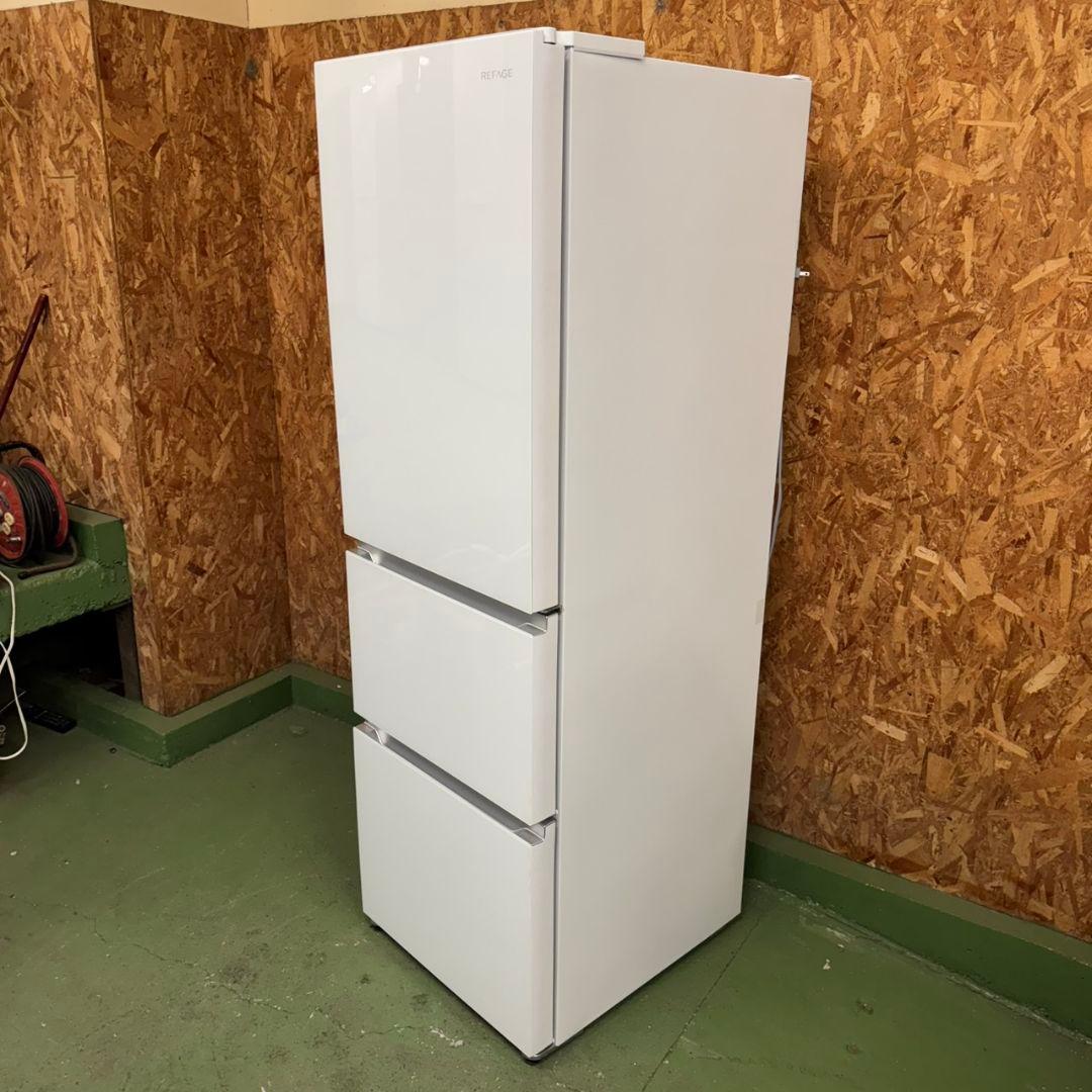 336 一都三県配送　大型冷蔵庫　300L〜400L　右開き　極美品　自動製氷機