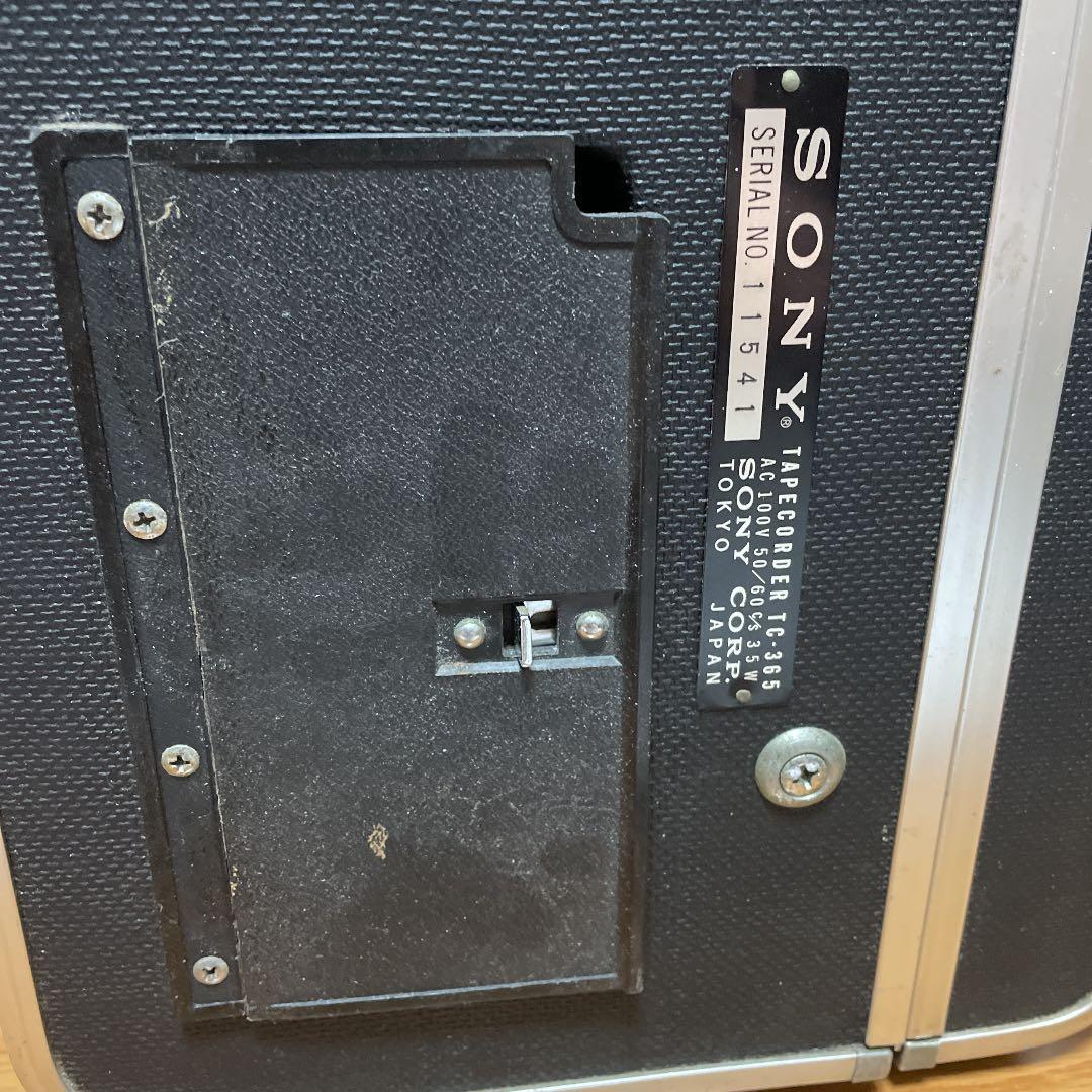 SONYオープンリールデッキ　ＴＣ365