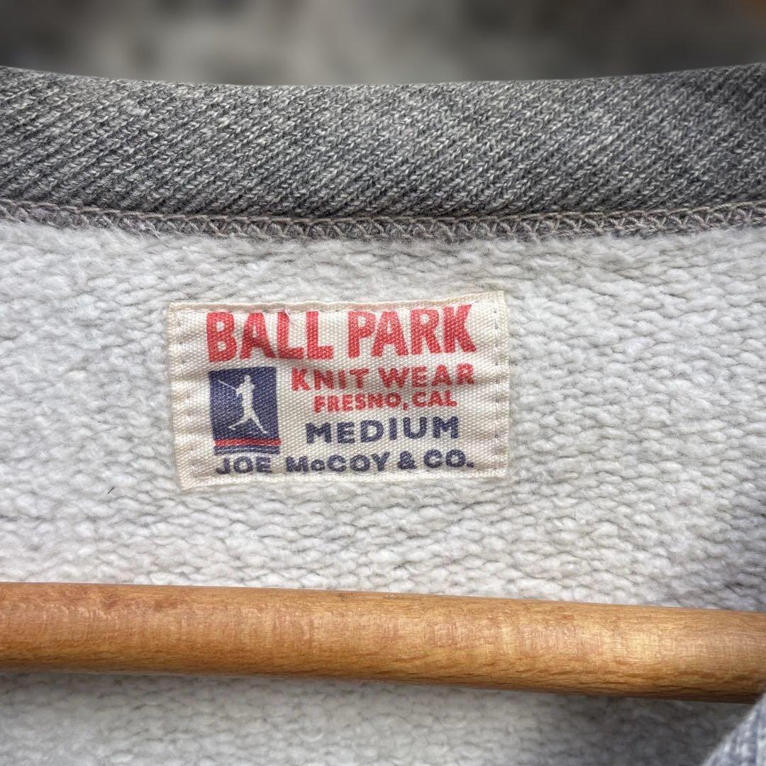 JOE McCOY ジョーマッコイ　BALL PARK スウェット サイズM