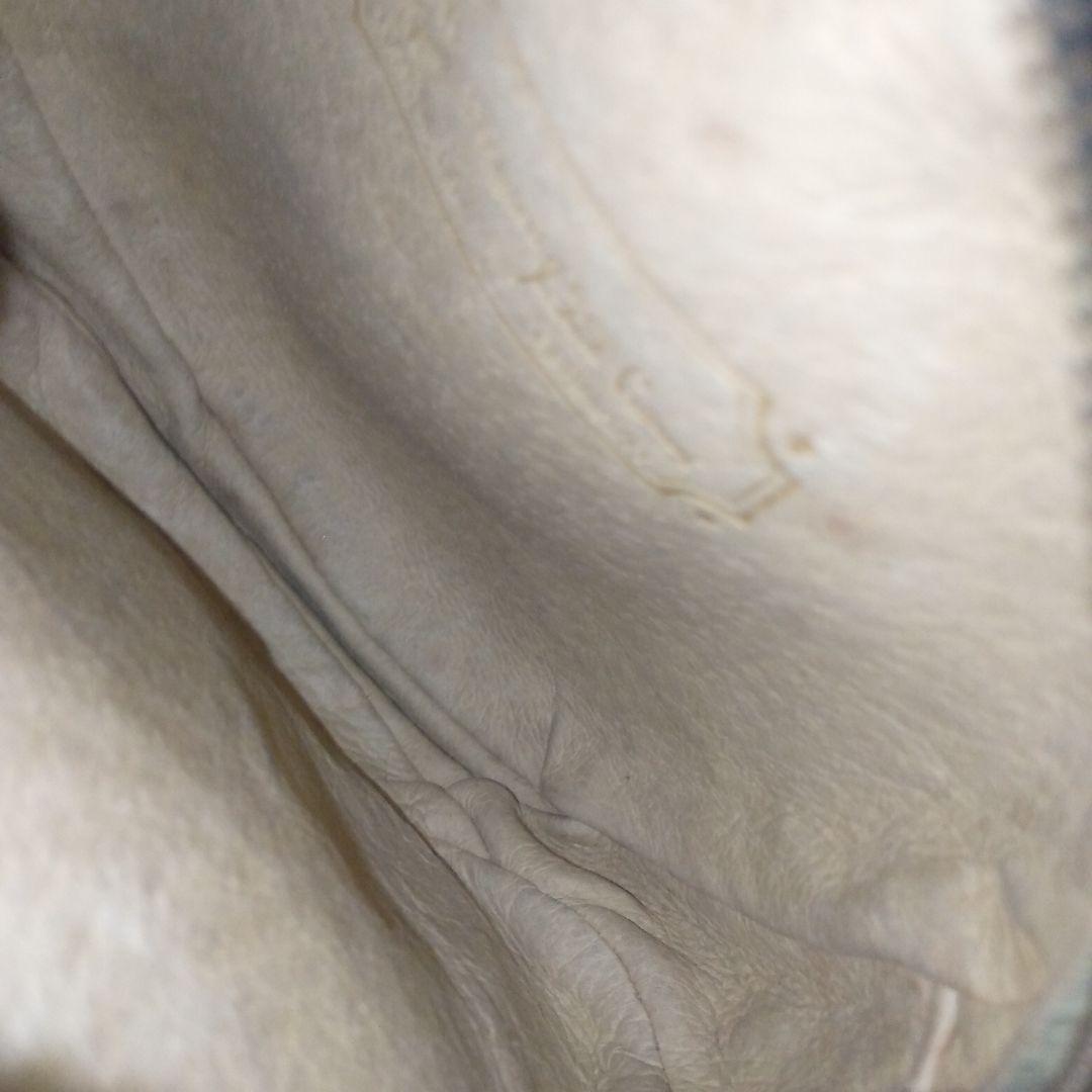 ビンテージレアエムシーエムMCM ブラック 円ショルダーバックポシエット中古美品